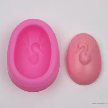 

Swan Silica Gel Soap Mold Mold Wedding Decoration Cake of Kitchen Accessories