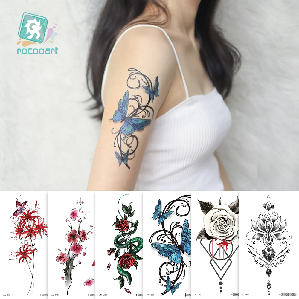 Tatouage Papillon Fleur De Lotus
