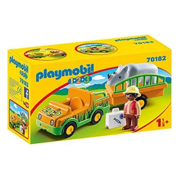 Playset 1.2.3 Zoo Playmobil 70182 (5 pcs)