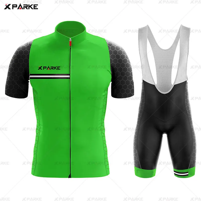 X-PARKE Джерси для велоспорта флуоресцентная желтая одежда для велоспорта MTB шорты для велоспорта Комплект Джерси для триатлона Ropa Ciclismo - Цвет: 6