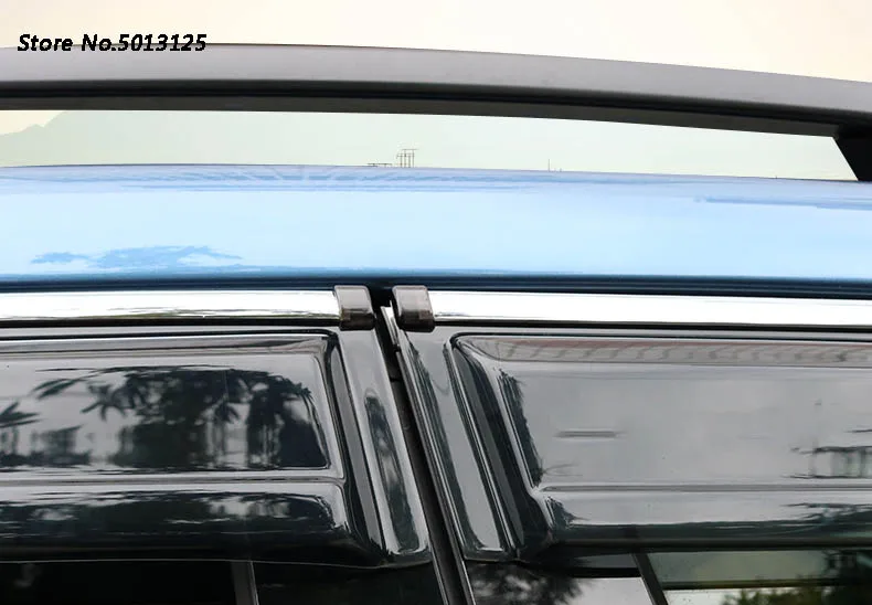 Козырек авто дверь Дождь Защита от солнца боковая крышка окна отделка авто аксессуары для Subaru XV автомобильные аксессуары
