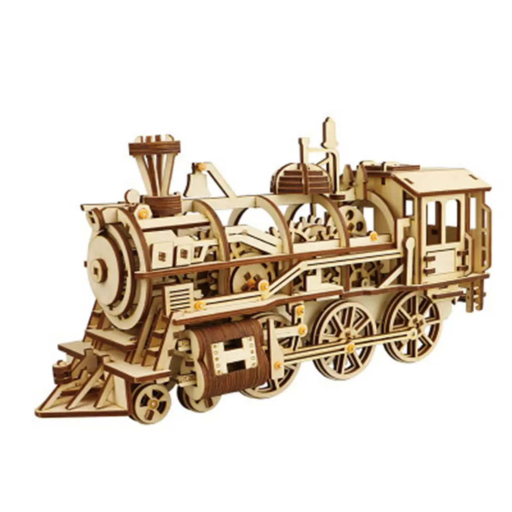 

Vintage Projector Retro 3D Three-Dimensional Puzzle Wooden Model Creative Gift Projector Decoration Puzzle Game Assembly
