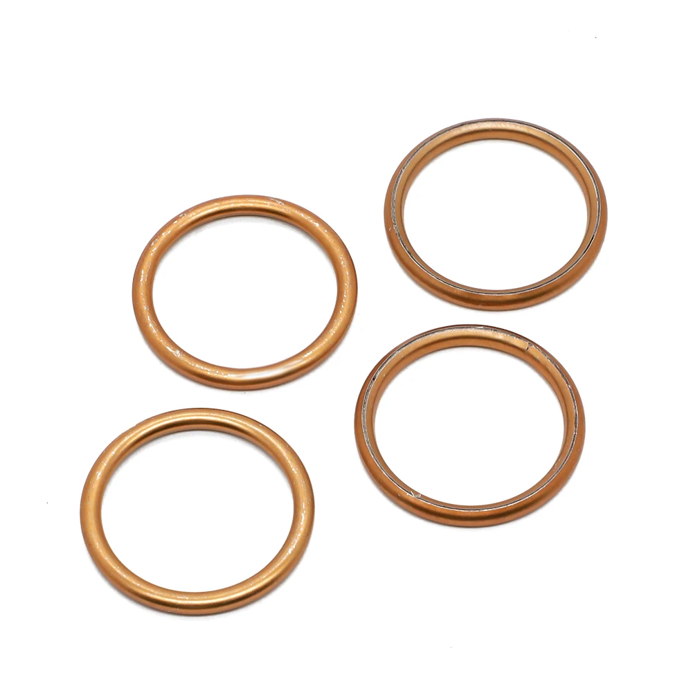 Exhaust Muffler Pipe Gasket for Yamaha Blaster 200 YFS200 1988-2006 For Honda CB700 CB750 CB900 CB1000C CB1100F