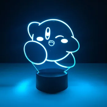 Kirby 3D LED Night Light 3