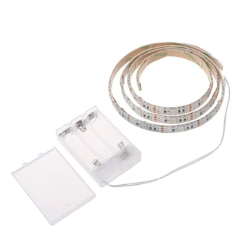 

4.5V Waterproof 5050 RGB Battery Operated 30 LED/m Flexible Strip Light TV Back Lighting Kit