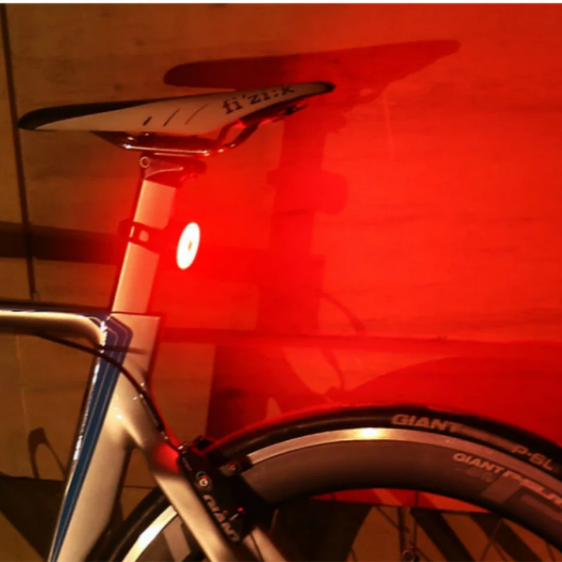USB велосипедный фонарь для MTB шоссейного велосипеда, ночной езды, яркий креативный перезаряжаемый велосипедный светильник, задний светильник, Аксессуары для велосипеда