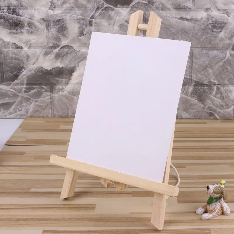 30cm High Quality Wood Easel Advertisement Exhibition Display Shelf Holder Studio Painting Stand | Канцтовары для офиса и дома