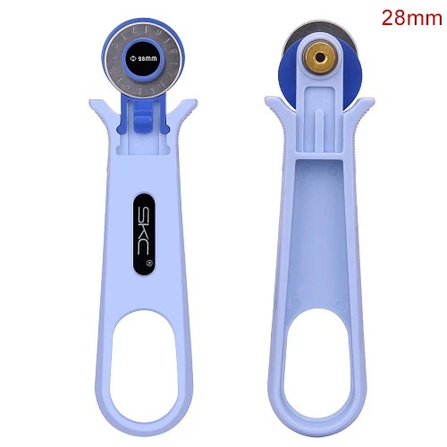 25mm Rotary Cutter 28 мм фреза с 5 резервного копирования лопасти Премиум квилтер швейная ткань резак Бумага Кожа Резак ручной работы Инструменты для работы с кожей - Цвет: 25mm Rotary Cutter