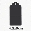 4.5x9cm Black