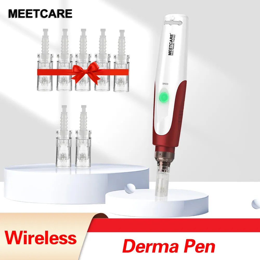Беспроводная Дерма ручка электрическая Dermapen микроэхолот отшелушивает поры