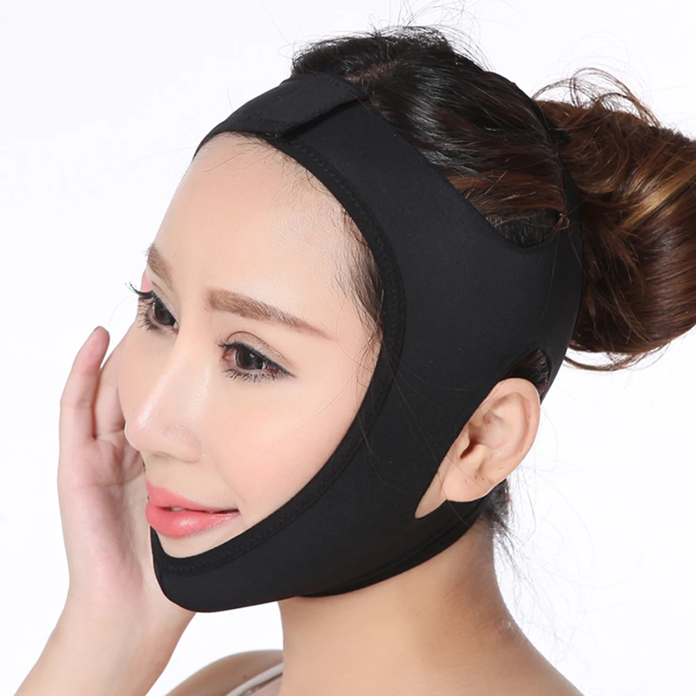 Face V Shaper Facial Slimming Bandage Relaxation Lift Up Belt Shape Chin Lift Reduce Double Chin Face Thining Band Massage New