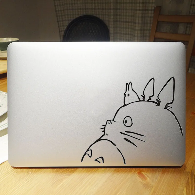 Наклейка на ноутбук Totoro для Macbook Air 13 Pro Retina 11 12 15 дюймов Mac|decal stickers for macbook|laptop decal