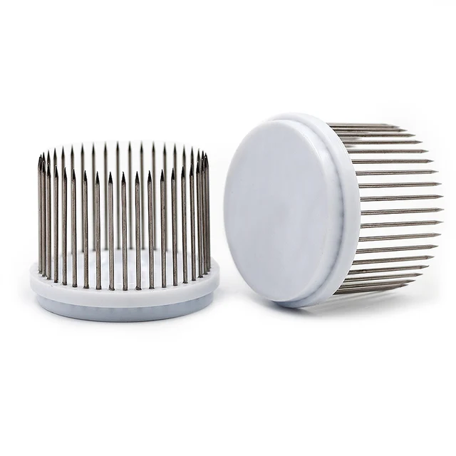 Új Queen Méh Ketrec Rozsdamentes Acél Tűtípus -Fogó Tenyésztő Borító Fogó Méhész Eszközök - Image 2