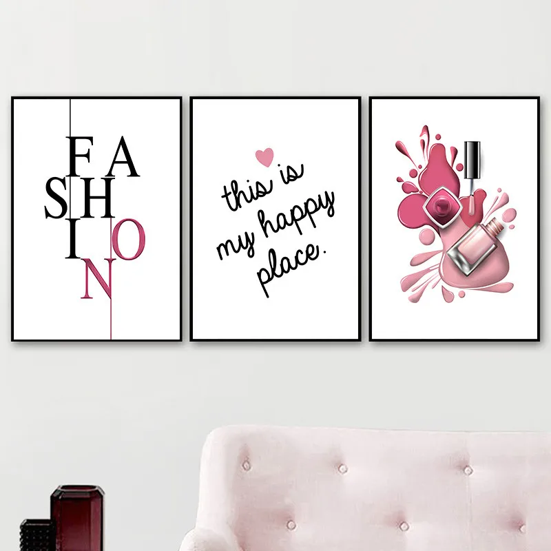 Nail-Polish-Wall-Art-Canvas-Painting-Posters-And-Prints-Modern-Modular-Picture-Fashion-Art-Painting-Wall