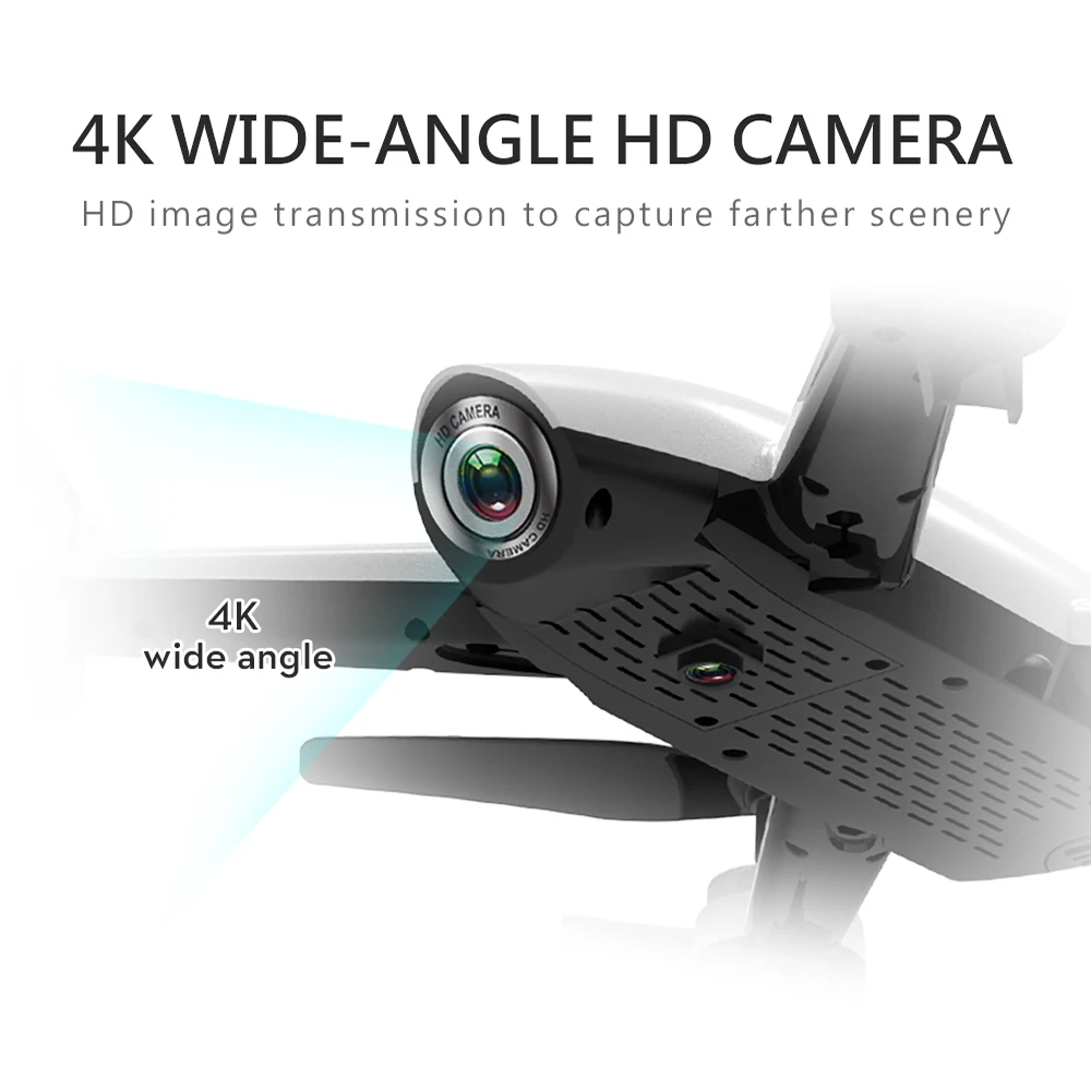 SG106 HD Дрон с двойной камерой 1080 P/4 K WiFi FPV в режиме реального времени воздушная видео широкоугольный оптический поток RC Квадрокоптер вертолет игрушки