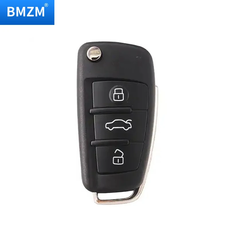 BMZM 3 кнопки полуумный дистанционный Раскладной Автомобильный ключ для Audi A3 с MQB