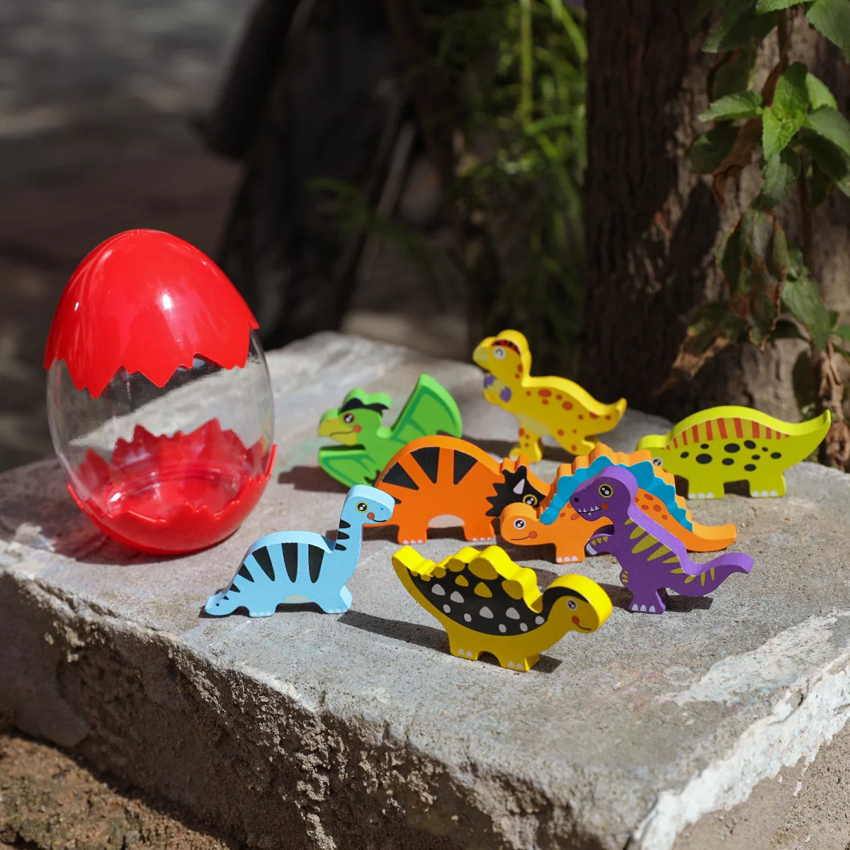 Wooden dinosaur building blocks Jurassic cognitive early education large particle building blocks children s educational toys 1 Wooden dinosaur building blocks Jurassic cognitive early education large particle building blocks children s educational toys 4