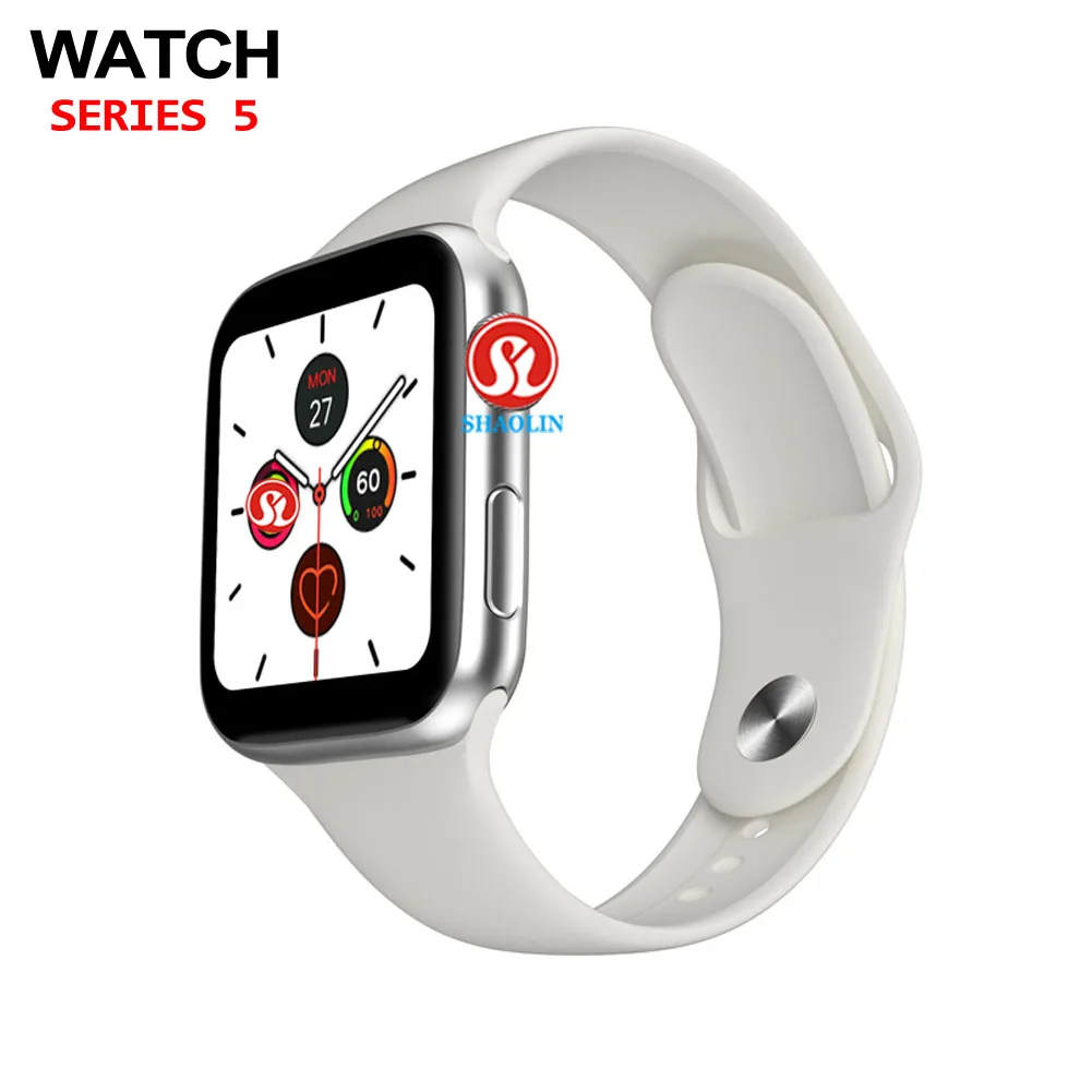 68 White Bluetooth Смарт часы серии 5 44 мм Мужские Женские Смарт-часы для Apple часы iPhone Android телефон фитнес трекер обновление IWO 8 9 12 - Цвет: 68 White
