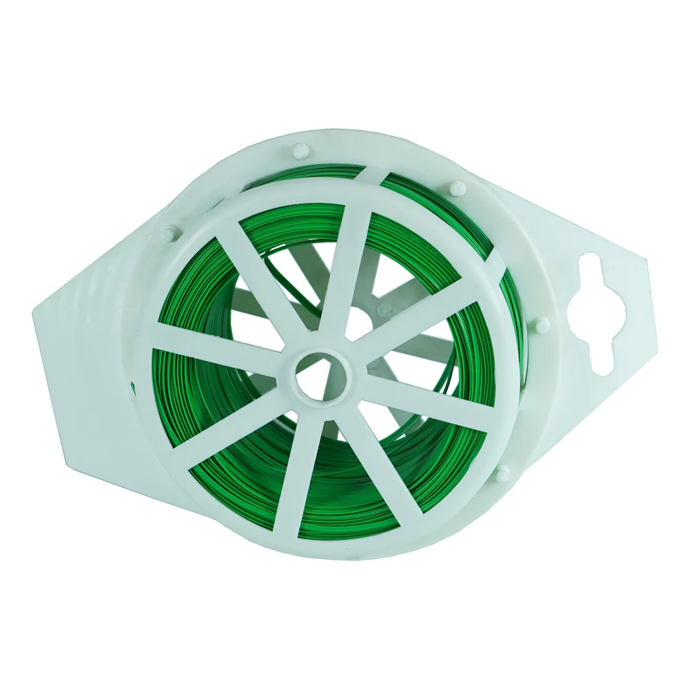 Gardening Plant Twist Tie Line Plastic Reel Wire Spool