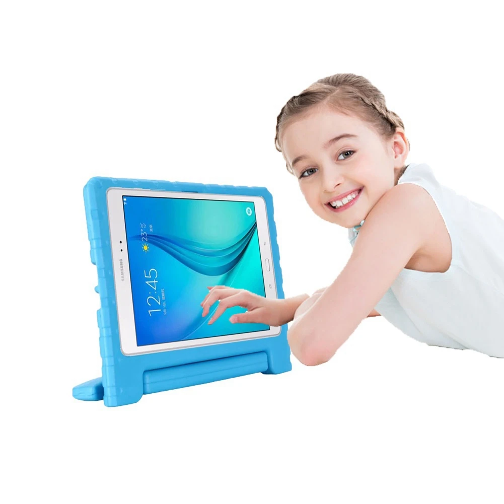 Детский чехол для Samsung Galaxy Tab Advanced2 SM-T583 T583 10," безопасный ударопрочный Прочный защищенный EVA полностью ручной стоячая таблетница
