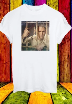

Prison Break Michael Scofield TV Series Fox River Men Women Unisex Tops Tee T Shirt 578 Plus Size Clothing T-Shirt