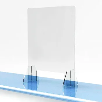 

Clear Perfection Reception Side Sale Counter Sprayed Uv Cut Transparent Office Protection Supplies Perfection Reception Counter