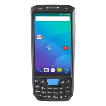 

PDA Android Handheld Terminal Barcode Scanner 2D QR Portable Data Collector Terminal Device(EU Plug)