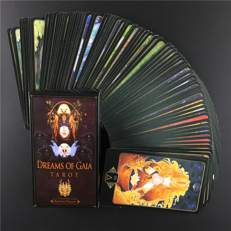 Высококачественные настольные игры Oracle dreames of Gaia Tarot вечерние палубные карты для