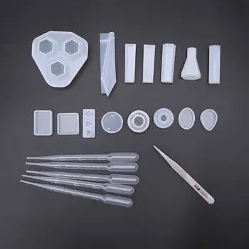

Resin mold Epoxy Resin Silicone Pendant Mold DIY Handmade Jewelry Craft Making Tools Fill Material jewelry tools