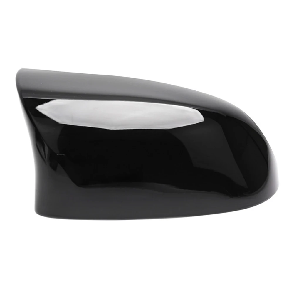 2 шт. глянцевый черный чехол авто зеркало заднего вида крышка крышки слепое пятно