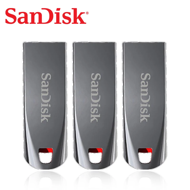SanDisk CZ71 USB флеш накопитель 64 ГБ 32 16 8 2 0 оригинальная поддержка официальных