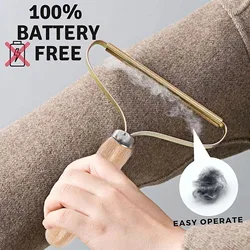 1pcs Portable Lint Remover Clothes Fuzz Shaver Reusable Double Sided For Removing Lint Pet Hair Dust In Clothes And Furniture