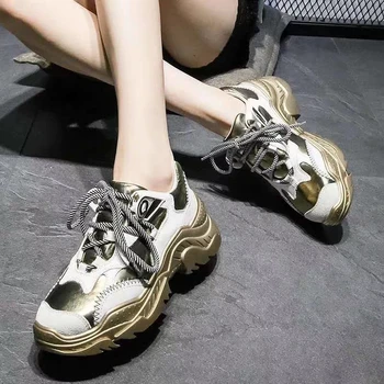 

Designer Luxury Sneakers Brand Fashion Women Casual Shoes Platform Shoes Women Sneakers Ladies Trainers Wedges Chaussure Femme
