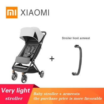 

XIAOMI New MIJIA MITU baby stroller folding four wheeled stroller plane lightweight portable travelling