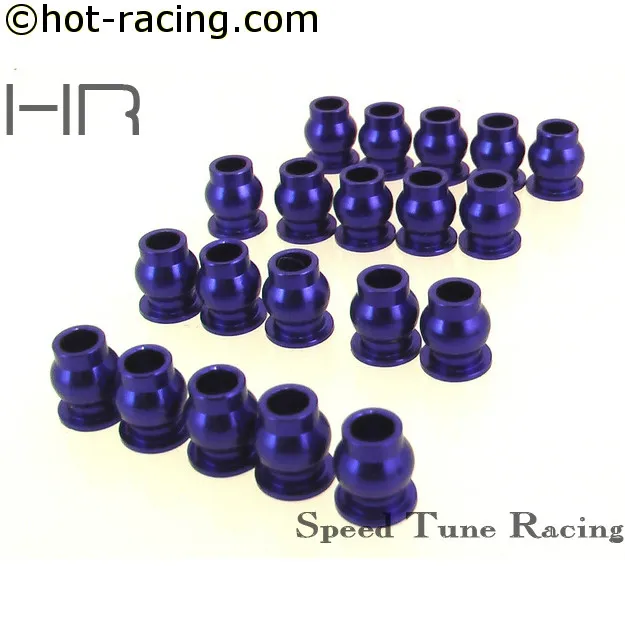 HR RC Remote Control Model Car Axial Upgrade Parts Climbing Car Trolley Ball Head (20 Pcs)