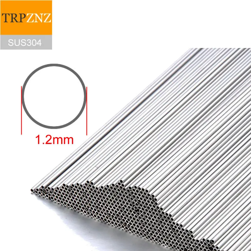 304 Stainless Steel Tube Outer Diameter 1.2mm Wall Thickness 0.1mm-0.3mm
