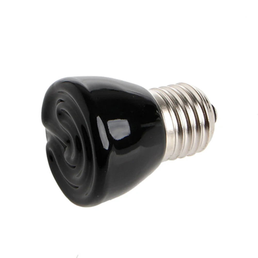 Far IR Mini Type Pet Breeding Emitter Lamp 25/50/75/100W Ceramic Light Heat Bulb
