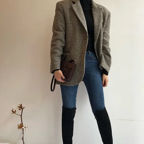 Рисунок 5 - Новое зимнее пальто в клетку с птицами