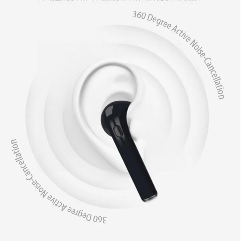 I7 TWS Bluetooth наушники мини беспроводные наушники спортивные наушники гарнитура стерео Беспроводная гарнитура для смартфонов huawei Xiaomi
