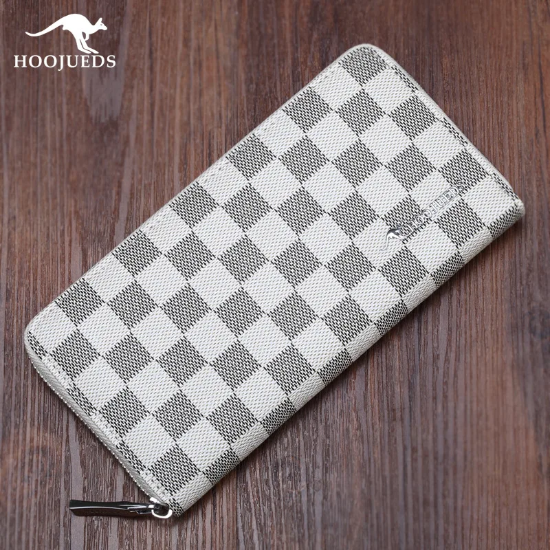 

New Style RFID MEN'S Wallet Clutch Anti-Theft Korean-style Style Zipper Mid-length Wallet