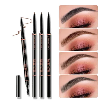 

Waterproof 3D Wild Eyebrow Pencil Smudge-proof Automatic Rotating Brow Tattoo Pen Double-head Ultra-fine Eye Cosmetic Tool TSLM2