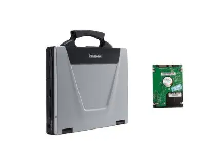 2020 б/у Panasonic CF 52 Military Toughbook диагностический ноутбук компьютер работает с icom a2/mb star c3