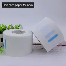5 шт одноразовые с резинкой на шее защитные бумажные полосы парикмахерские точки защиты шеи бумажные парикмахерские приспособления