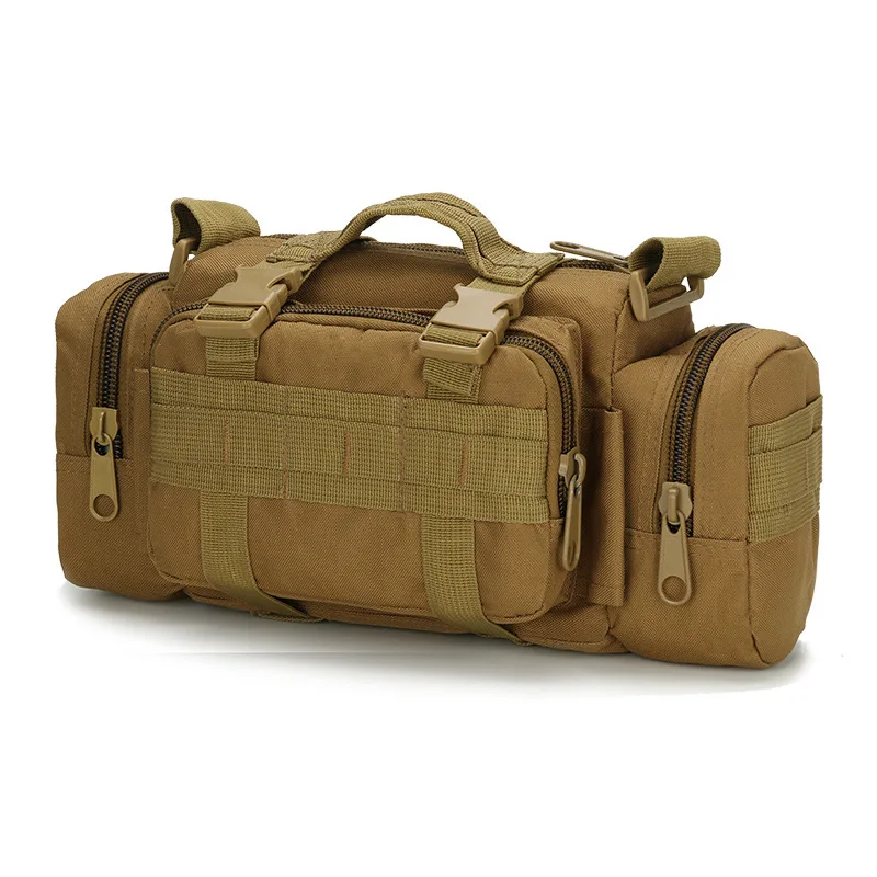 Уличные поясные сумки армейские водонепроницаемые Оксфордские сумки для скалолазания нагрудные военные тактические походные сумки сумка на плечо поясные сумки - Цвет: Sands