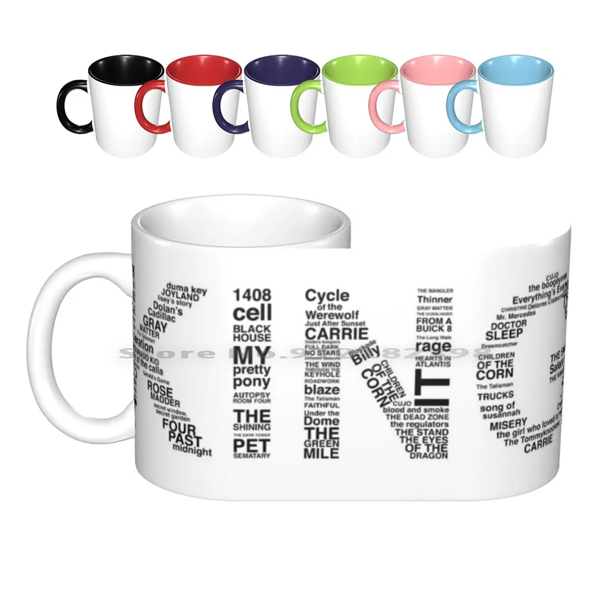 Stephen King Tazze In Ceramica Tazze Da Caffè Tazza Da Tè Al Latte Stephen King King Libri It Carrie Cujo Letteratura Lettura The Dark Tower