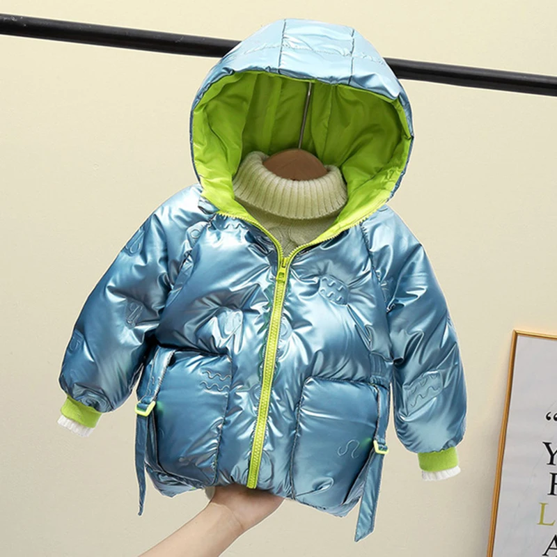 Куртка для мальчиков куртка на зиму светильник жакет с капюшоном осень-весна