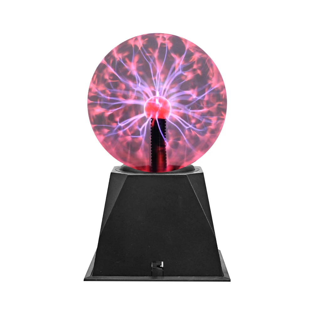 4/5/6/8 inch Plasma Ball Light Sphere Lightning USB Static Glitter Touch Sound Sensitive Christmas Decor Kids Gift Night Lamp home depot dinosaur light