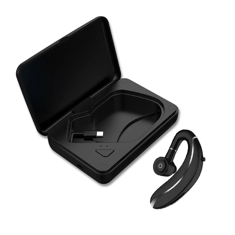 V910 ультра-высокая мощность Bluetooth наушники Висячие Наушники Беспроводные стерео гарнитура с шумоподавителем HD Mic наушники - Цвет: Темно-серый
