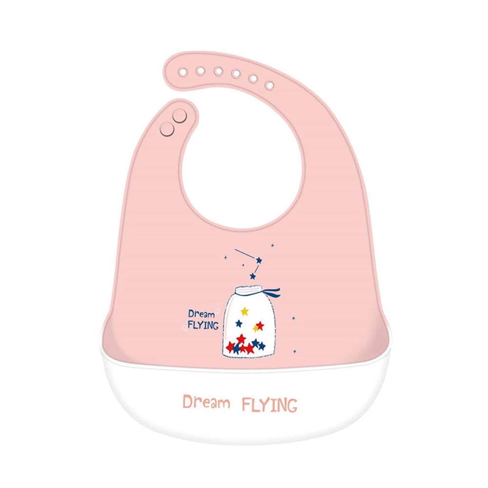 

Fashionable silicon Baby Bibs Waterproof Feeding Baby Saliva Towel Newborn Cartoon Aprons Adjustable Different styles of Bibs