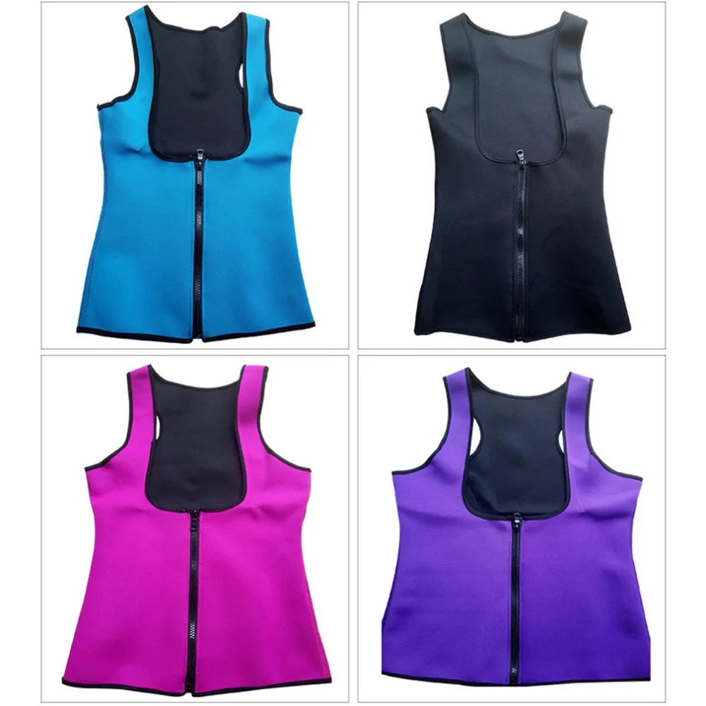 Women Shapewear Vest Waist Trainer Neoprene Tummy Belly Push Up Strength Girdle Body Shaper Waist Abdomen Cincher Corset